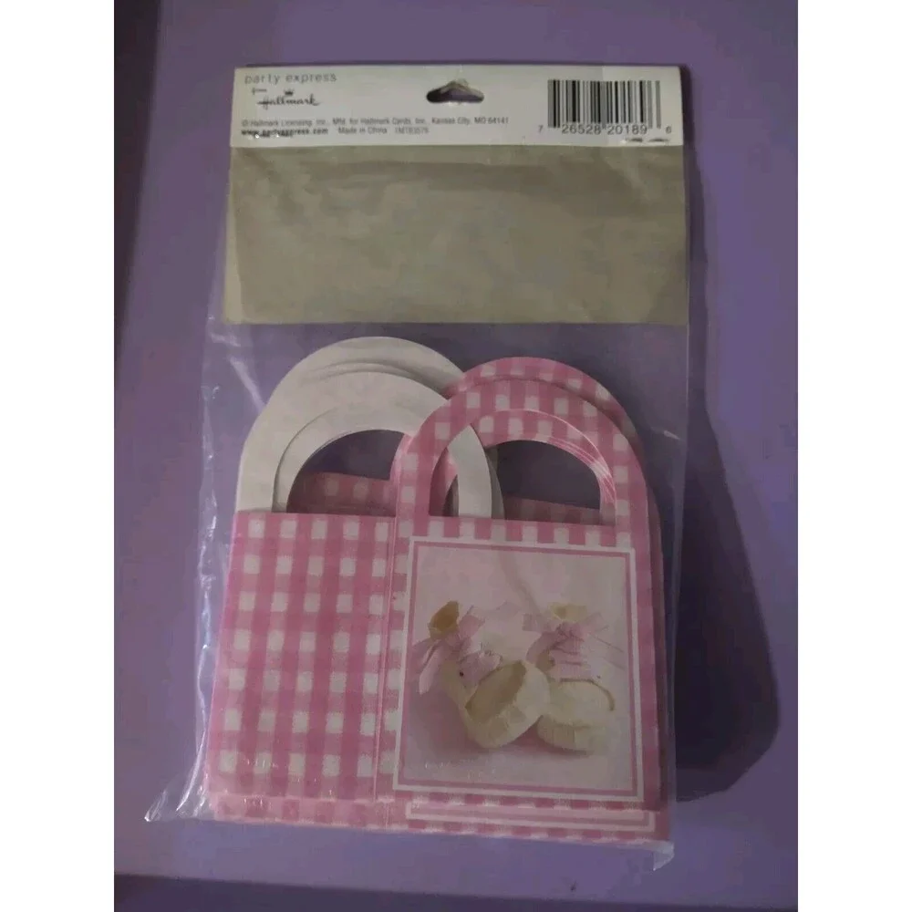 Hallmark BabyGirl Mini Bag S Treat Goodie Bag Favor Bags Baby shower It's A Girl